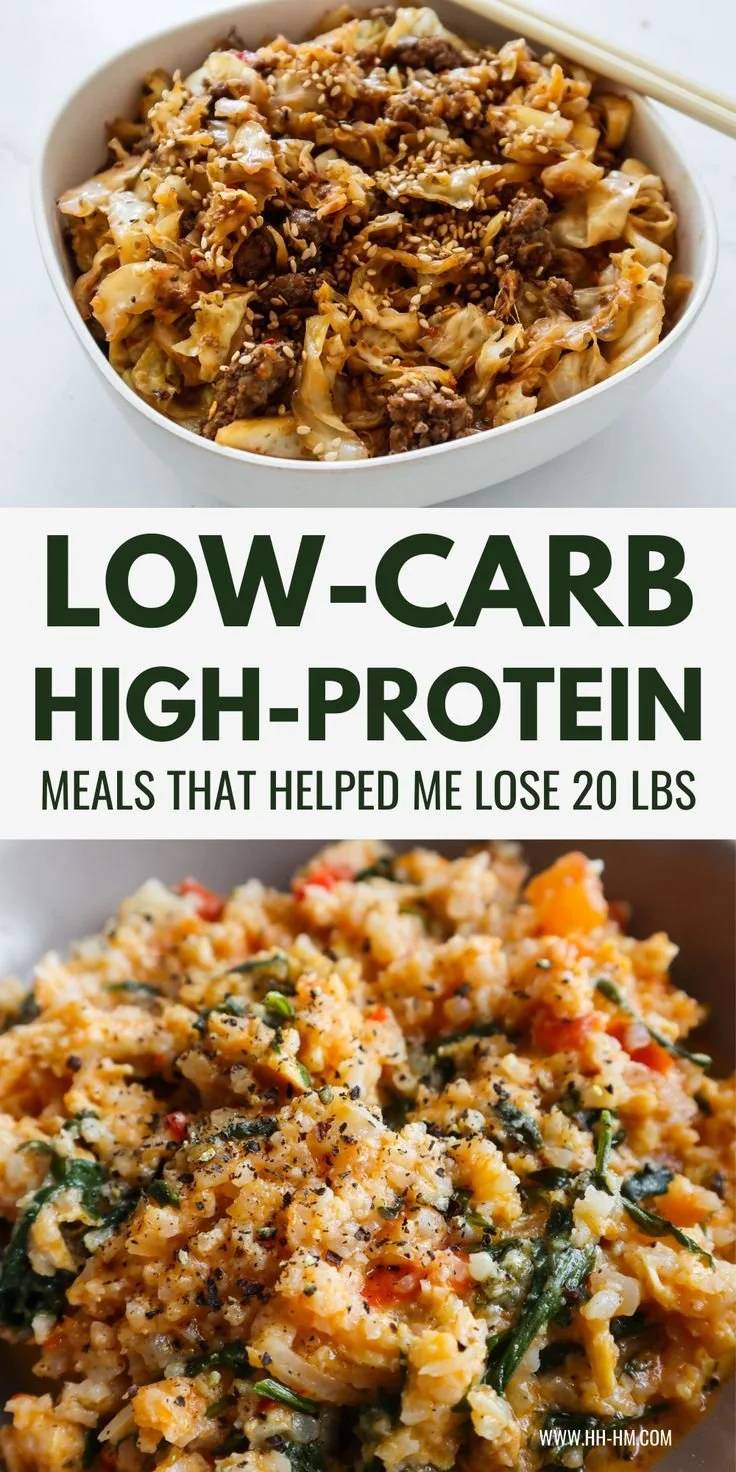 12 low carb high protein meals for quick and healthy eating