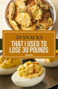Healthy snacks that aid in weight loss - 50 snack ideas for effortless dieting.