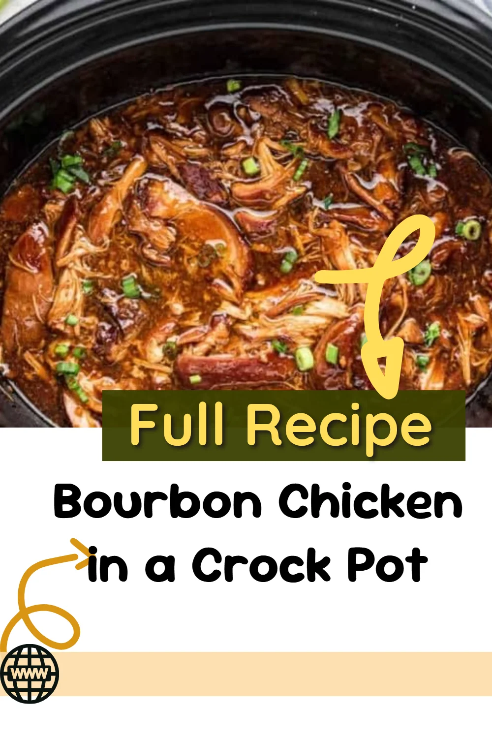 Bourbon Chicken in a Crock Pot
