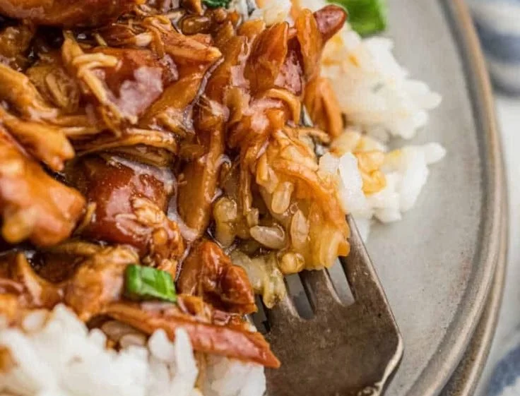 Crock Pot Bourbon Chicken