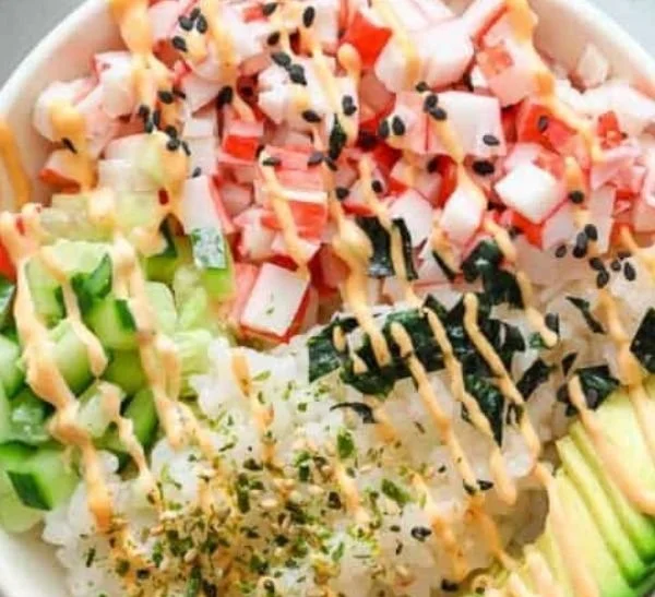 California Roll Sushi Bowls