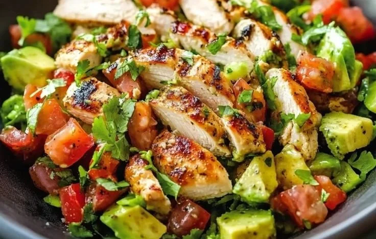 Creamy Avocado Chicken Salad