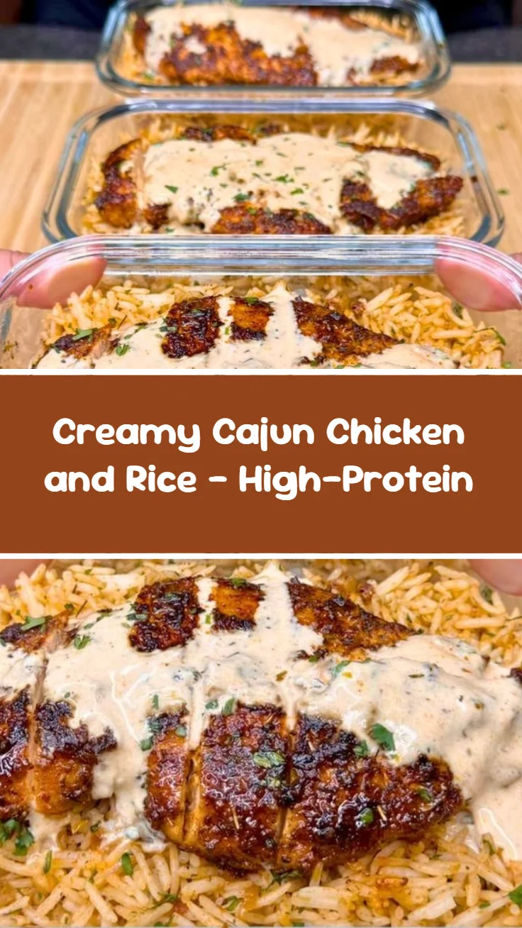 Creamy Cajun Chicken and Rice - High-Protein