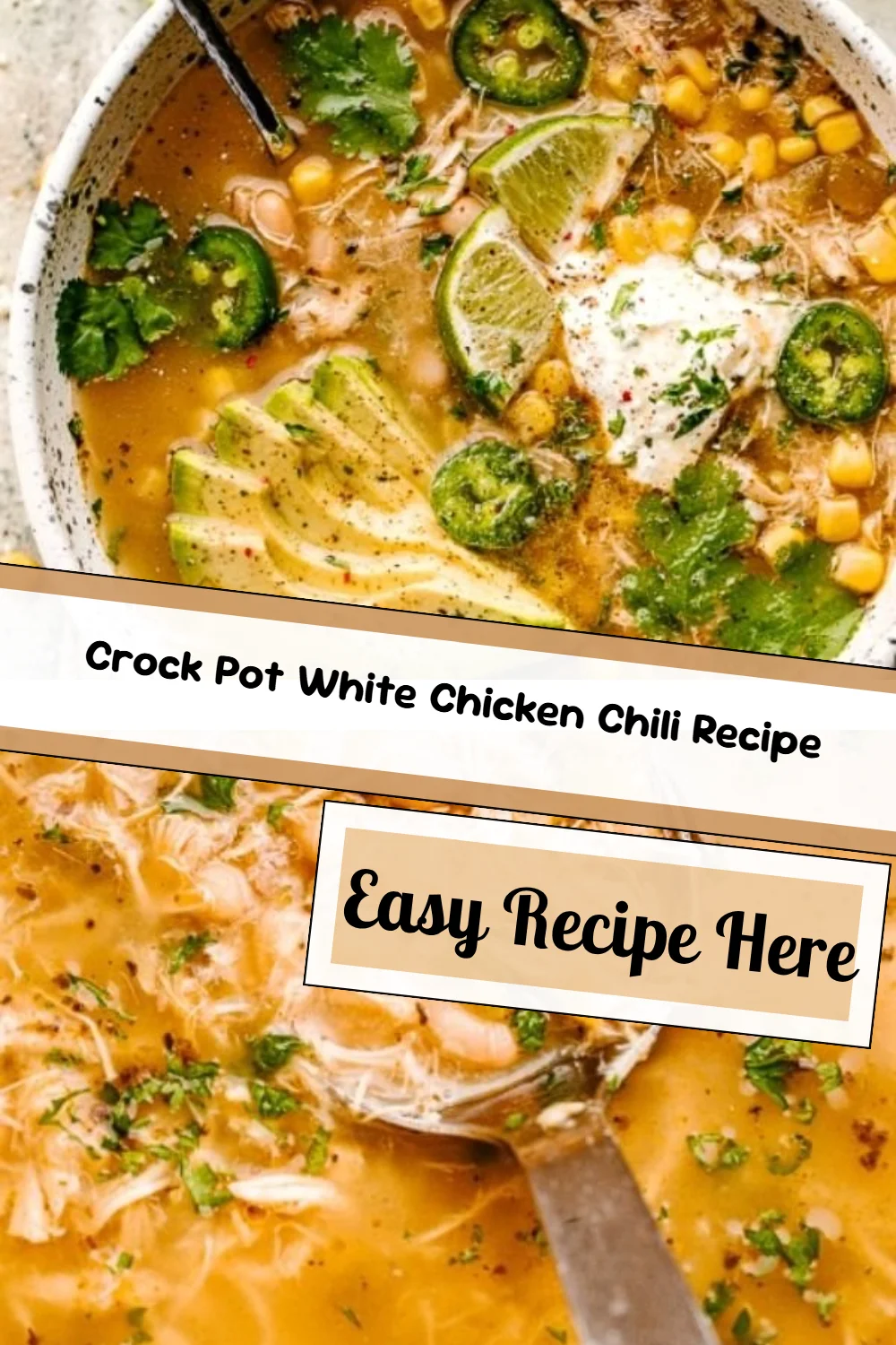 Crock Pot White Chicken Chili Recipe