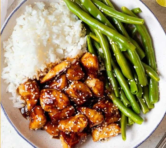 Easy + Healthy Sesame Chicken