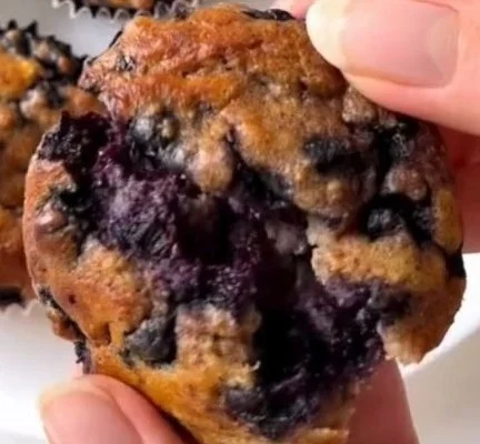 Holiday Gluten-Free Healthy Blueberry Muffins