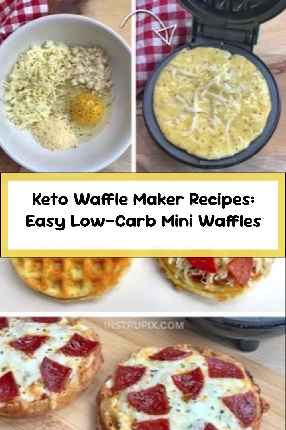 Keto Waffle Maker Recipes: Easy Low-Carb Mini Waffles