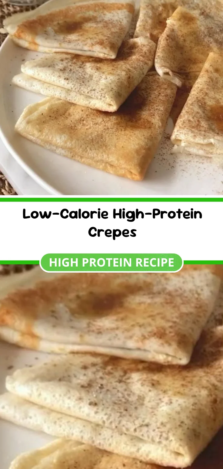 Low-Calorie High-Protein Crepes