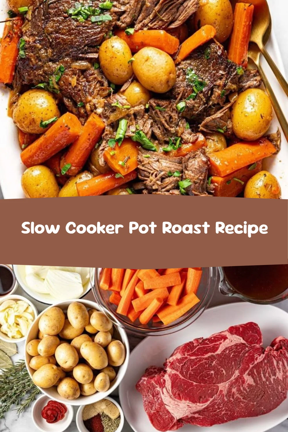 Slow Cooker Pot Roast Recipe