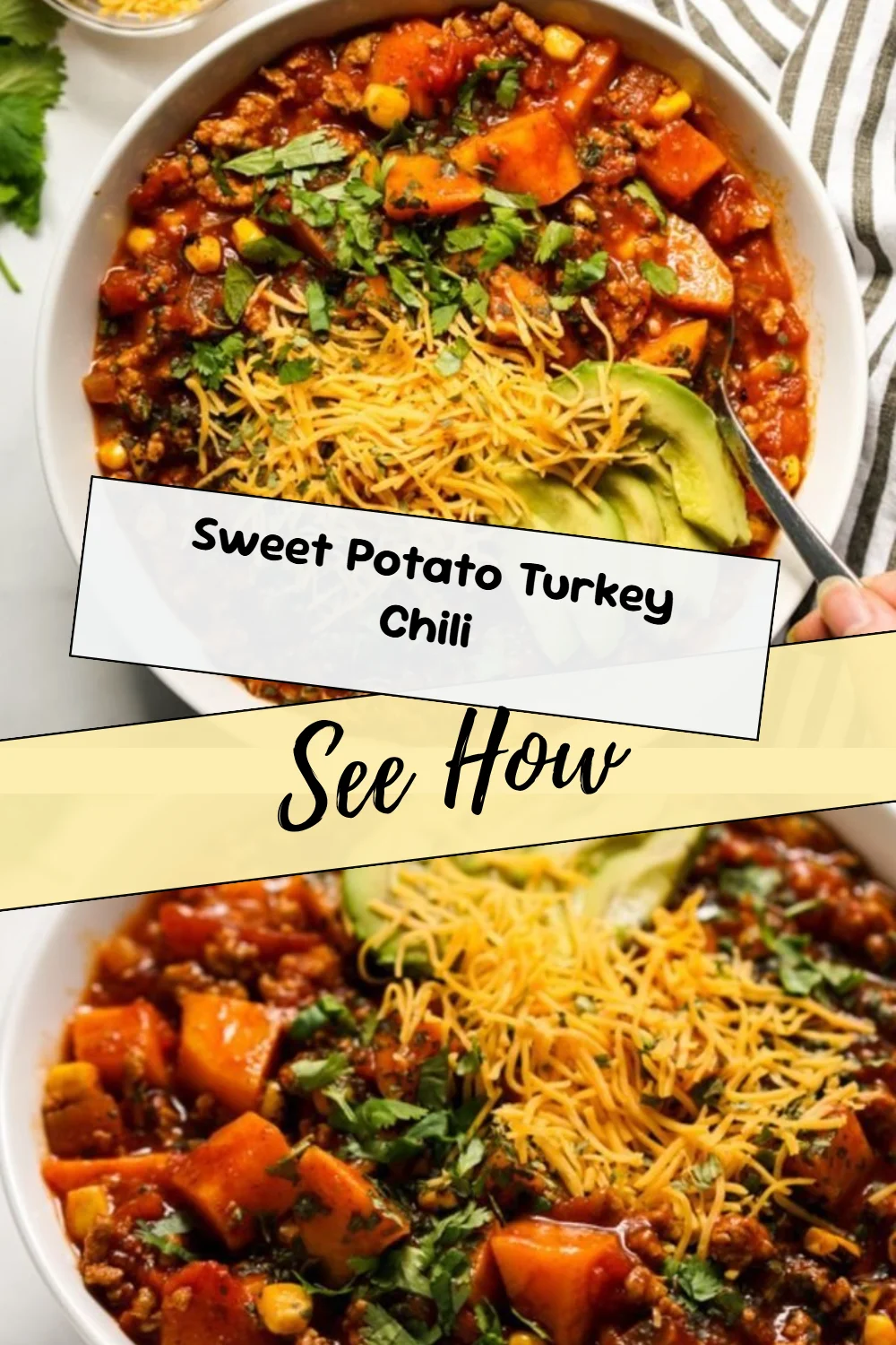 Sweet Potato Turkey Chili